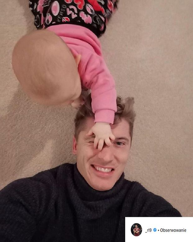 Robert Lewandowski i Klara Lewandowska